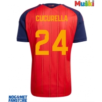 Španjolska Marc Cucurella #24 Domaci Dres SP 2026 Kratak Rukav